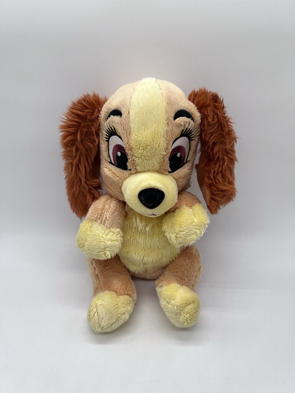 Disney Parks Babies Lady and the Tramp Baby Lady Puppy Dog Plush Soft 12”